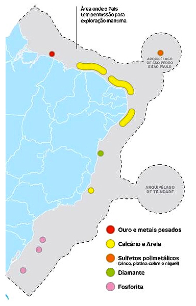 onde estão os recursos minerais do Brasil