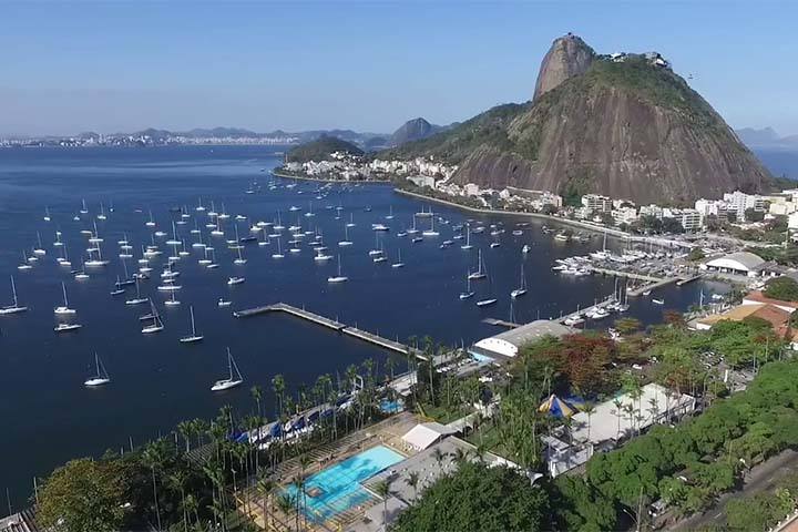 Praia da saudade (atual Iate Clube RJ)